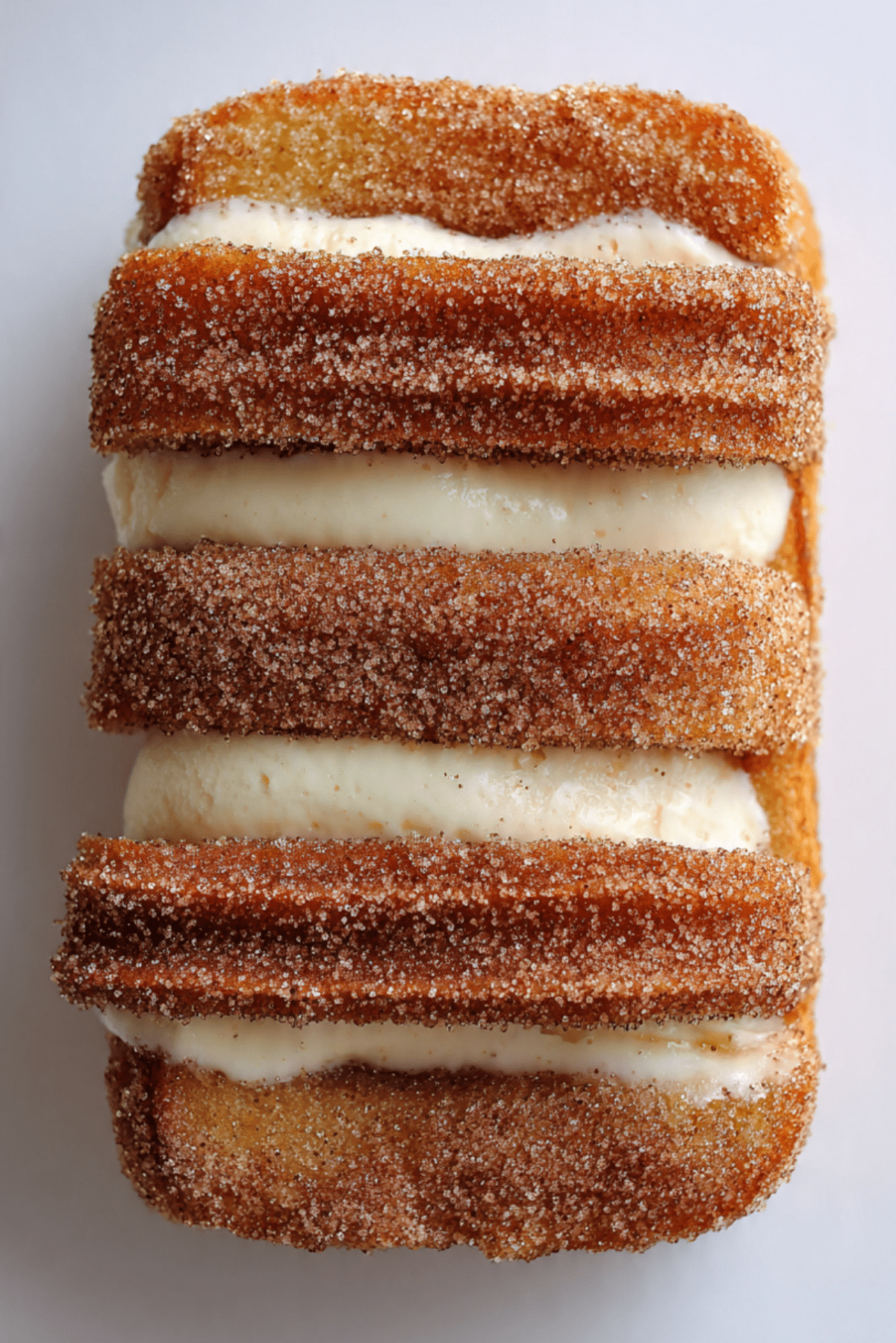 Crowd-Pleasing Churro French Toast Ice Cream Sandwich Recipe