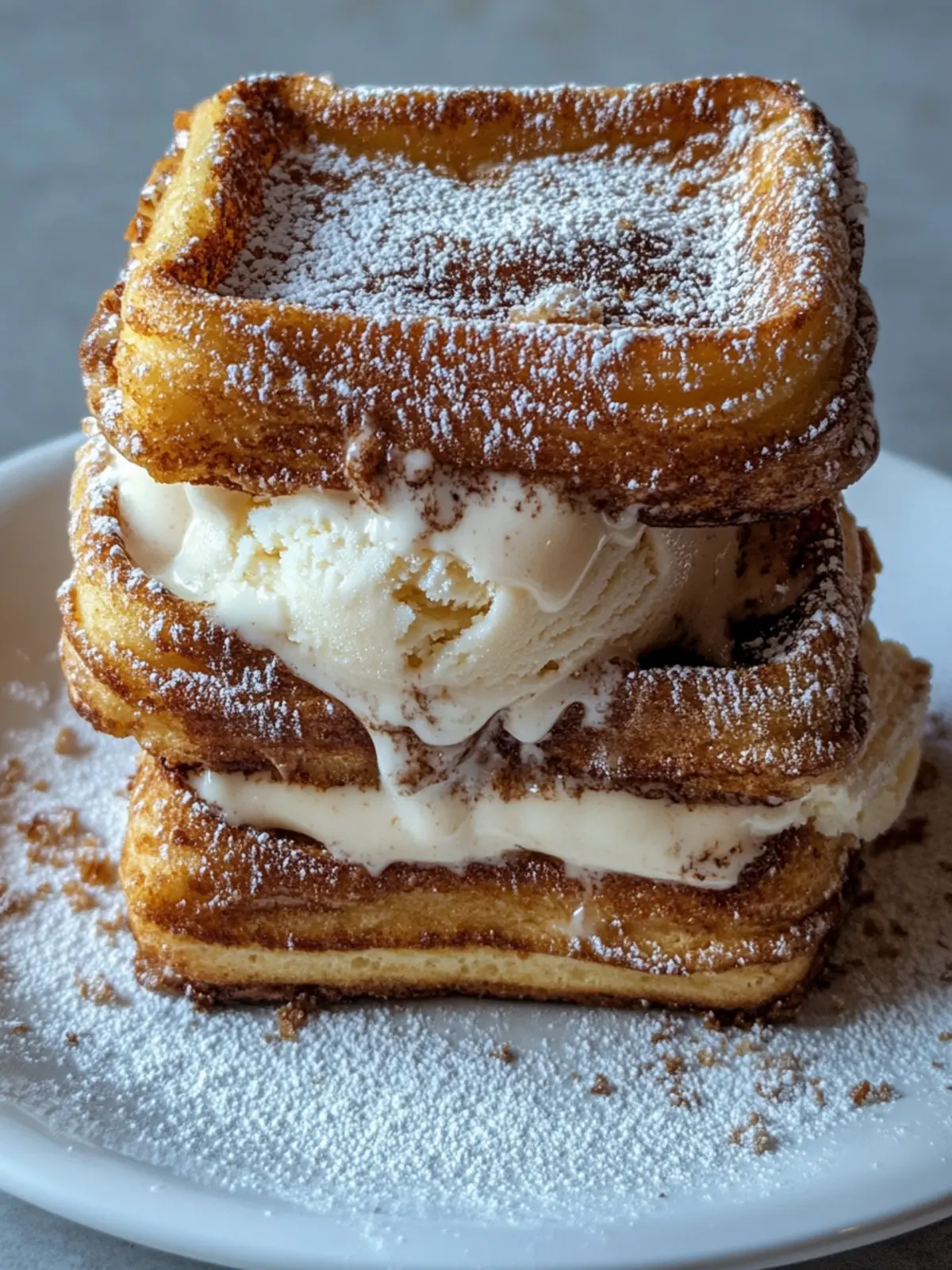 How to Make Irresistible Churro French Toast Ice Cream Sandwiches